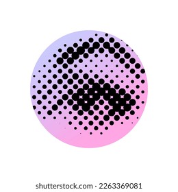 Ojos de semitono sobre fondo blanco en estilo de arte pop para impresión y diseño. Ilustración vectorial.