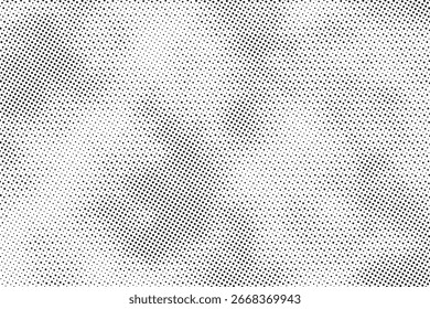 Fondo de desvanecimiento de semitono. Patrón punteado Grunge. Textura de puntos de arte Pop. Ilustración vectorial.