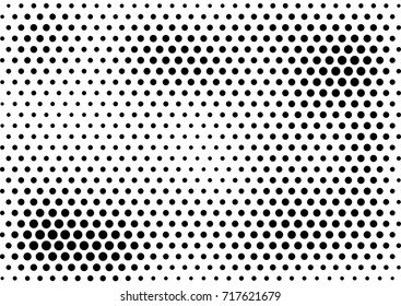 Halftone fade gradient background. Black and white comic backdrop. Monochrome points vector.