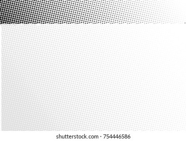 Halftone fade gradient background. Black and white comic backdrop. Monochrome points vector.