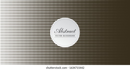 Halftone fade gradient yellow background