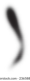 Halftone faded gradient texture. Grunge halftone grit background. White and black sand noise wallpaper. Retro pixilated vector backdrop