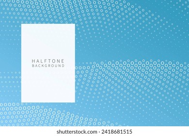 Halftone faded gradient texture. Grunge halftone grit background. Abstract dots wallpaper. Retro pixilated vector backdrop