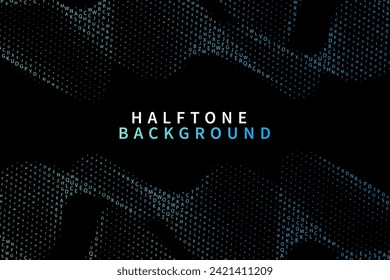 Halftone faded gradient texture. Grunge halftone grit background. Colorful sand noise wallpaper. Retro pixilated vector backdrop