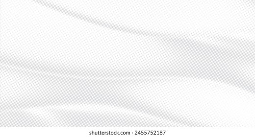 Halftone faded gradient texture. Grunge halftone grit background. White and black sand noise wallpaper. Retro pixilated vector backdrop