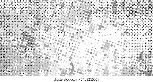 Halftone faded gradient texture. Grunge halftone grit background