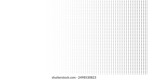 Halftone faded gradient texture. Halftone grunge grit background. Black and white sand noise wallpaper, eps 10.
