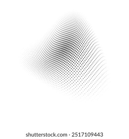 Textura de gradiente desbotado de meio-tom. Fundo de grão de meio-tom grunge. 