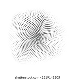 Halftone faded gradient texture. Grunge halftone grit background. 