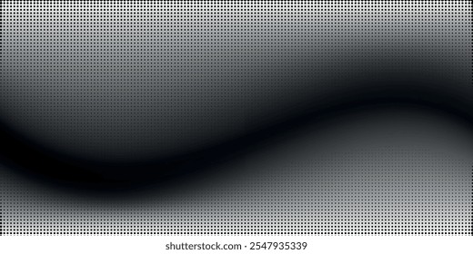 Textura degradada semitono. Fondo de grano de semitono Grunge. Fondo de pantalla de ruido de arena blanca y negra. Fondo de Vector pixilado retro