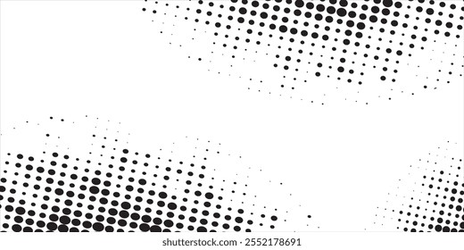 Textura degradada semitono. Fondo de grano de semitono Grunge. Fondo de pantalla de ruido de arena blanca y negra.