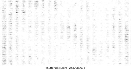 Halftone faded gradient texture. Grunge halftone grit background. White and black sand noise wallpaper.