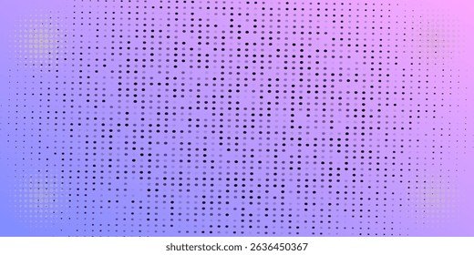 Halftone faded gradient texture. Grunge halftone grit background. White and black sand noise wallpaper. Retro pixilated vector backdrop