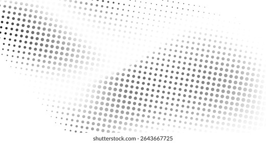 Halftone faded gradient texture. Grunge halftone grit background. White and black sand noise wallpaper. doted modern simple good