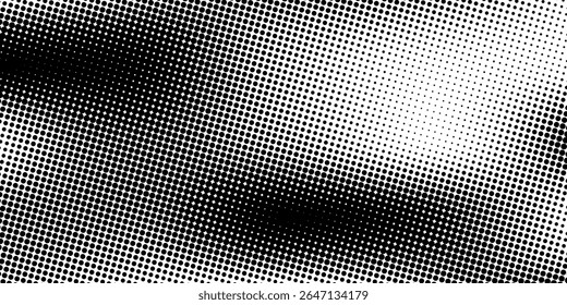 Halftone faded gradient texture. Grunge comic background. White and black sand noise wallpaper modern
