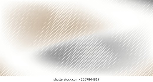 Textura degradada semitono. Fondo de grano de semitono Grunge. Fondo de pantalla de ruido de arena blanca y negra. Ilustración vectorial