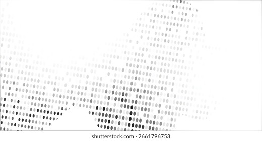 Halftone faded gradient texture. Grunge halftone grit background. White and black sand noise wallpaper. Retro pixilated vector backdrop