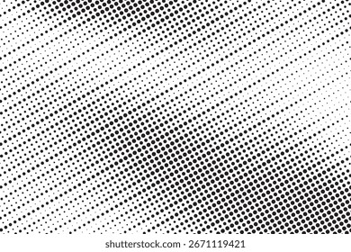 Textura degradada semitono. Fondo de grano de semitono Grunge. Fondo de pantalla de ruido de arena blanca y negra. Fondo de Vector pixilado retro