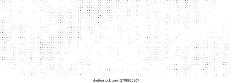 Textura degradada semitono. Fondo de grano de semitono Grunge. Fondo de pantalla de ruido de arena blanca y negra.