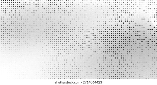 Textura degradada de semitono. Fondo de grano de semitono grunge. Fondo de pantalla de ruido de arena blanco y negro. Fondo de Vector pixelado retro.eps.10.