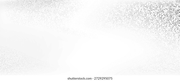 Textura degradada semitono. Fondo de grano de semitono Grunge. Fondo de pantalla de ruido de arena blanca y negra. Fondo de Vector pixilado retro