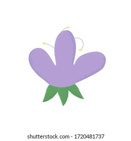 Halftone flowerCan be use for banner, infographics. Flat style vector illustration isolated on background. Vector illustration