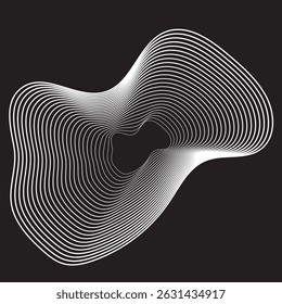 Halftone Futuristic Geometric Pattern | Premium Vector Illustration Background Wallpaper 