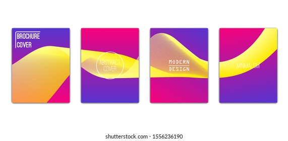 Halftone Geometric Abstract Linear Covers Modern Minimalistic Template   Poster Flyer Pattern Halftone Gradient  Vector Illustration EPS10