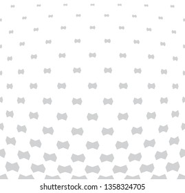 halftone geometric border pattern vector
