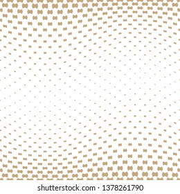 halftone geometric border pattern vector