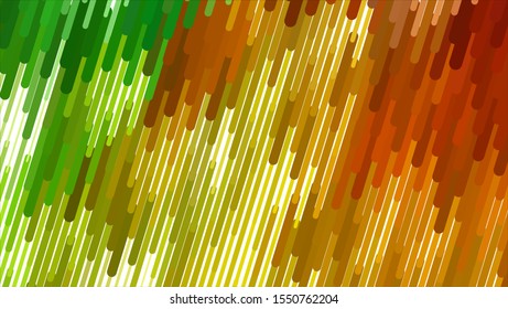 Halftone geometric design with a set of colorful abstract rhombuses. Multicolor, rainbow vector layout with lines, rectangles. Decorative design in an abstract style with rectangles.