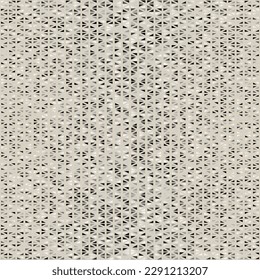 Fondo monocromo geométrico semitoneado. Resumen textura sin fisuras. Gráfico vectorial.