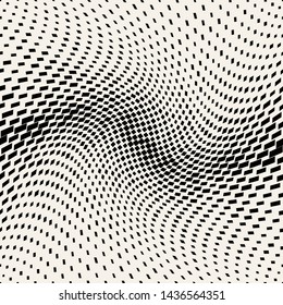 halftone geometric pattern for graphic design or textile