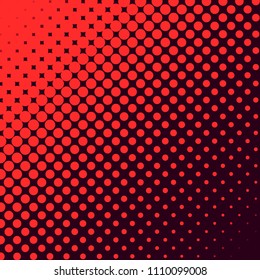Halftone geometric vector background