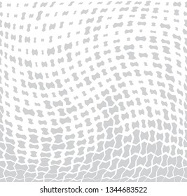 halftone geometric vector border pattern
