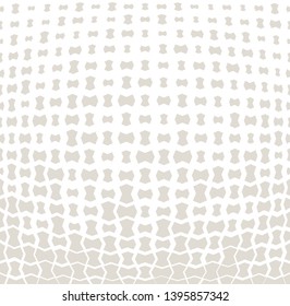 halftone geometric vector border pattern