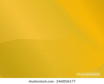 Diseño de fondo de oro de semitono. Fondo dorado con patrón de líneas abstractas onduladas, adecuado para tarjetas, carteles, anuncios, folletos, certificados, etc.