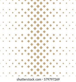 Halftone Gold Diamond Geometric Gradient Pattern