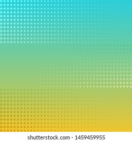Halftone Gradient background color template