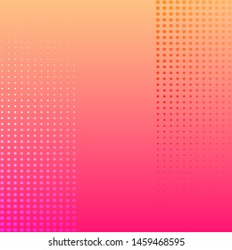 Halftone Gradient background color template