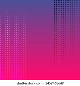 Halftone Gradient background color template