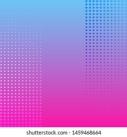 Halftone Gradient background color template