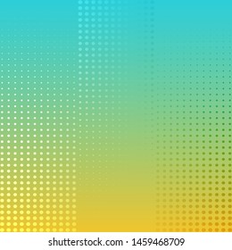Halftone Gradient background color template