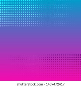 Halftone Gradient background color template