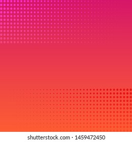 Halftone Gradient background color template