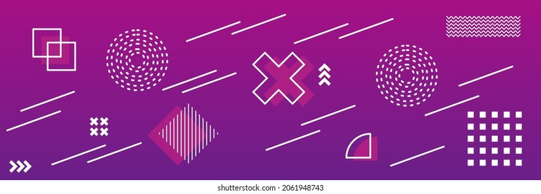 Halftone gradient background design. Minimalist geometric pattern. vector