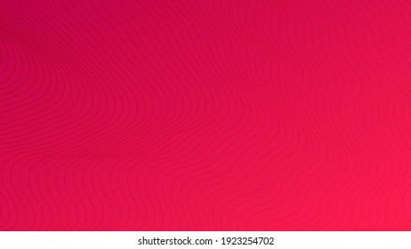 Halftone gradient background with dots. Abstract red dotted pop art pattern in comic style. Vector illustration