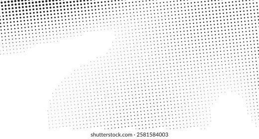 halftone gradient background. Faded grit noise texture. White and black sand wallpaper. Retro pixelated backdrop. Anime or manga style comic abstract modern art design