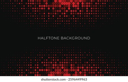 halftone gradient background. Light gradient halftone dots grunge wide background 