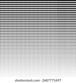 Halftone Gradient Checkerboard Optical Pattern – Abstract Black and White Digital Texture, Seamless Modern Wallpaper, Geometric Op Art Background, Contemporary Graphic Illusion Design for Décor